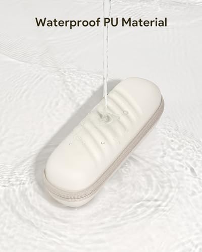 Electric Toothbrush Case for Oral-B Pro/iO/Philips Sonicare, Waterproof Traveling Toothbrush Storage Bag with Mesh Pocket Covers Protection (Beige) - Image 4