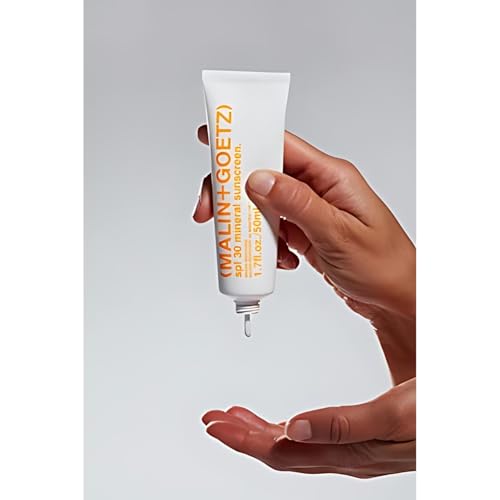 MALIN+GOETZ SPF 30 Mineral Sunscreen | Face & Body Broad Spectrum Sun Protection with Zinc Oxide, Titanium Dioxide, Shea Butter | Hydrating & Brightening | Vegan, Reef-Safe, Cruelty-Free (1.7 Fl Oz) - Image 5