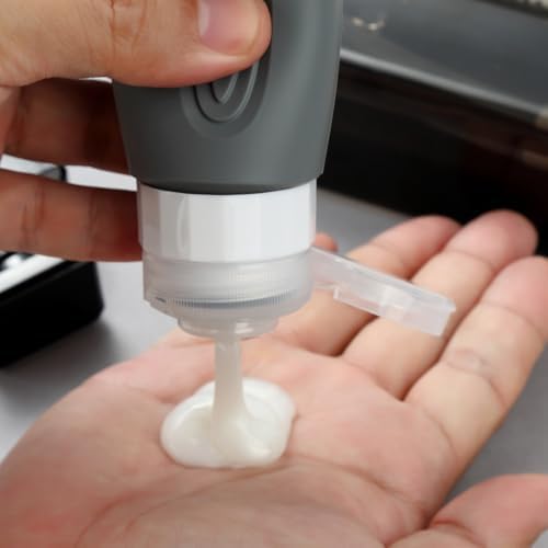 16 Pack Travel Bottles - Silicone Toiletries Containers, Leak Proof Refillable Shampoo & Conditioner Essentials - Image 3