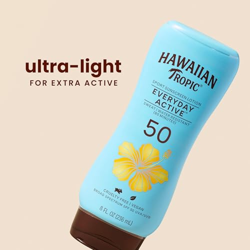 Hawaiian Tropic Island 8 Ounce Sport Broad Spectrum Sunscreen Lotion with SPF 50 - Image 2