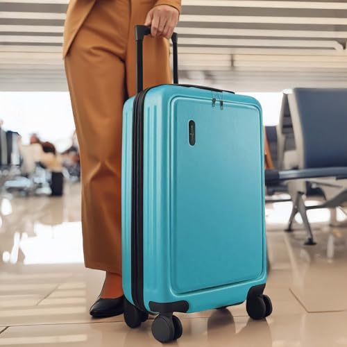 24 Inch Luggage with Spinner Wheels, Hard Shell Suitcase with TSA Locks for Luggage, Travel Large Suitcase, Expandable Hard Shell Suitcases, Teal - Image 6