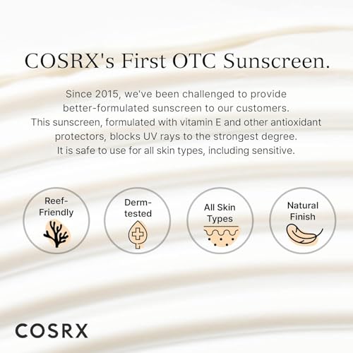 COSRX Vitamin E Vitalizing Face Sunscreen SPF 50, 1.69 fl oz, SPF Moisturizer, Lightweight under Makeup, Travel Essentials, Summer Essentials, Korean Skin Care, Korean Sunscreen for Face - Image 7