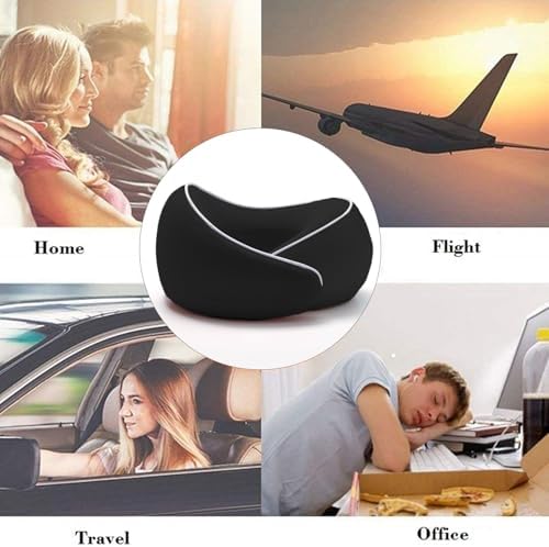 Travel Pillow and Blanket Set – 4-in-1 Memory Foam Neck Pillow, Soft Blanket, Sleep Eyes Mask & Earplugs – Compact & Lightweight Travel Kit for Airplane, Car, and Train Journeys - Image 18