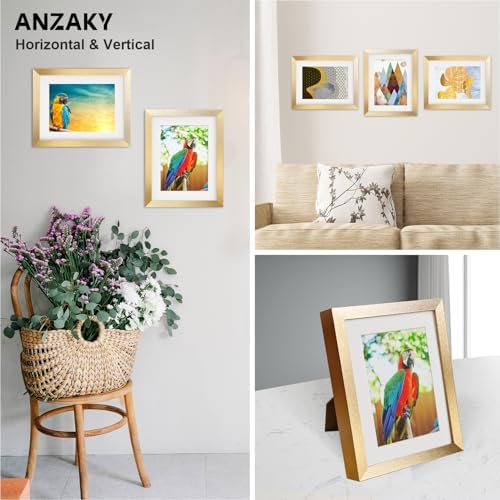 Photo Picture Frame Diversion Safe with Fireproof & Waterproof Money Bag, Hidden Compartment Storage to Shield your Money, Cash, Glod 5"x7" - Image 5