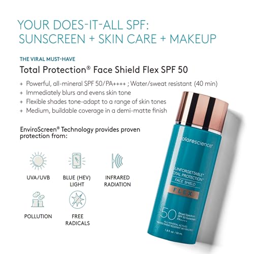 Colorescience Total Protection Face Shield Flex SPF 50, 1.8 fl. oz. - Image 3