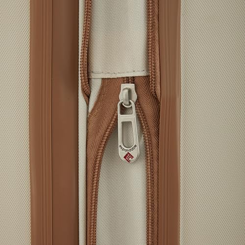 Travelers Club Midtown Hardside Luggage Travel, Vanilla, 4-Piece Set - Image 5